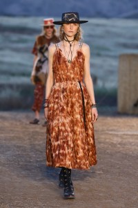 Model on the catwalkDior Cruise Collection 2018 show, Runway, Los Angeles, USA - 11 May 2017