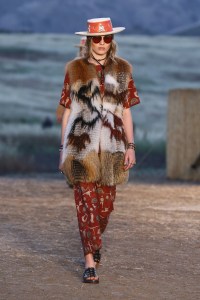 Model on the catwalkDior Cruise Collection 2018 show, Runway, Los Angeles, USA - 11 May 2017