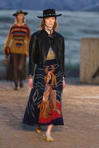 Model on the catwalkDior Cruise Collection 2018 show, Runway, Los Angeles, USA - 11 May 2017