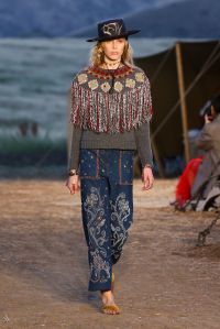 Model on the catwalkDior Cruise Collection 2018 show, Runway, Los Angeles, USA - 11 May 2017