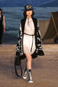 Model on the catwalkDior Cruise Collection 2018 show, Runway, Los Angeles, USA - 11 May 2017
