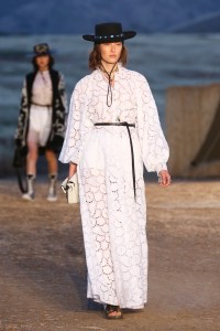 Model on the catwalkDior Cruise Collection 2018 show, Runway, Los Angeles, USA - 11 May 2017