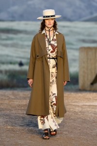Model on the catwalk Dior Cruise Collection 2018 show, Runway, Los Angeles, USA - 11 May 2017