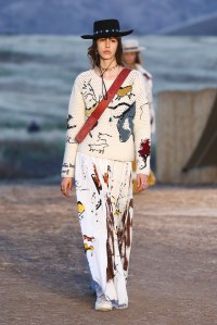 Model on the catwalkDior Cruise Collection 2018 show, Runway, Los Angeles, USA - 11 May 2017