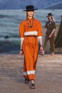 Model on the catwalkDior Cruise Collection 2018 show, Runway, Los Angeles, USA - 11 May 2017