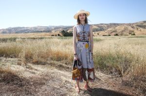 Model backstageDior Cruise Collection 2018 show, Backstage, Los Angeles, USA - 11 May 2017
