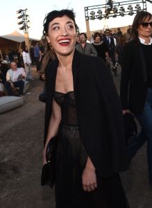 Mia Moretti in the front row in the front rowDior Cruise Collection 2018 show, Los Angeles, USA - 11 May 2017