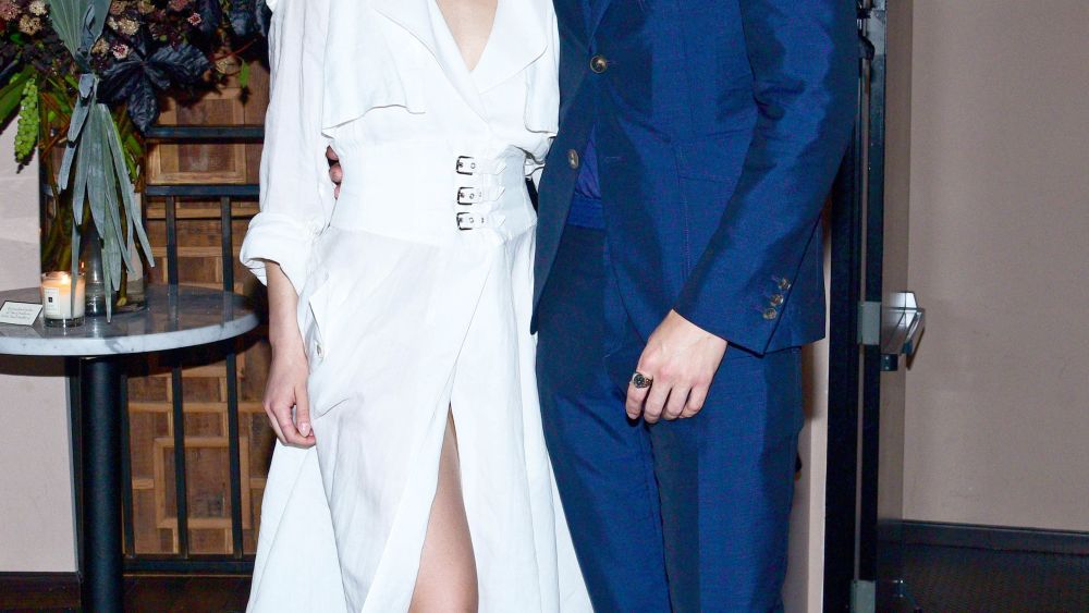 Violetta Komyshan. Ansel ElgortJo Malone x Paul Andrew Dinner, Chinese Tuxedo, New York, USA - 31 May 2017