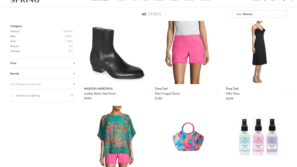 Shopping Site Spring Raises $65M in Series C Round