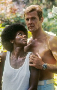 Live And Let Die (James Bond),  Gloria Hendry,  Roger Moore