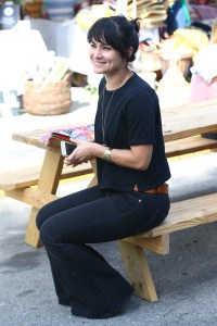 Street style at the Echo Park Craft Fair.