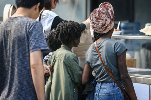 Street style at the Echo Park Craft Fair.