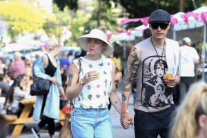 Street style at the Echo Park Craft Fair.