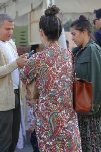 Street style at the Echo Park Craft Fair.