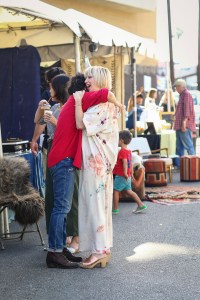Street style at the Echo Park Craft Fair.