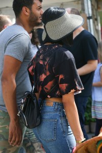 Street style at the Echo Park Craft Fair.