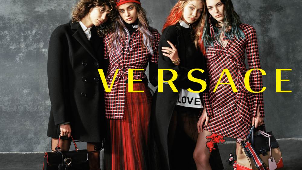Versace fall 2017 advertising campaign
