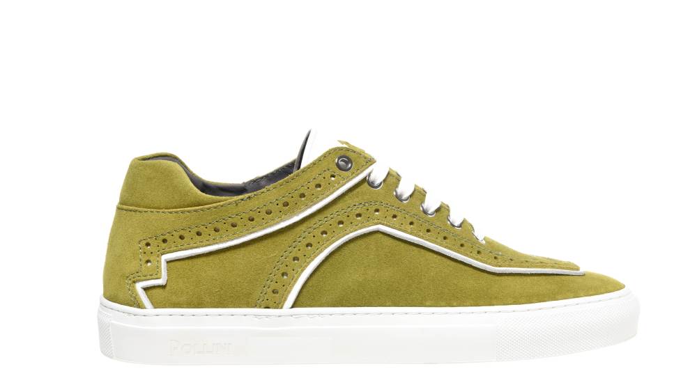 Pollini "Modern Brit" sneaker.