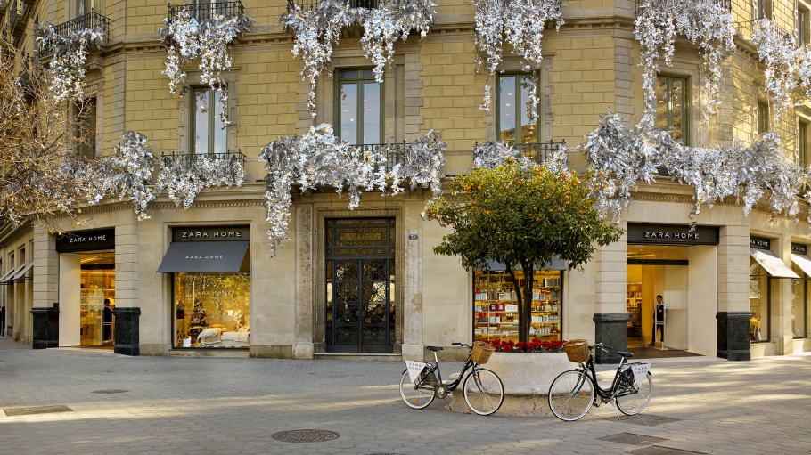 Inditex Sees Sales and Profits Rise, Spends More on Logistics