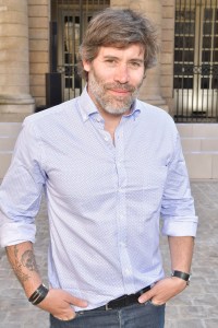 Jalil Lespert front row at Berluti