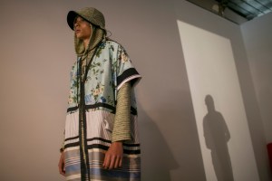 Backstage at Astrid Andersen Men's Spring 2018