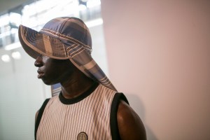 Backstage at Astrid Andersen Men's Spring 2018