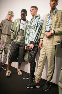 Backstage at Astrid Andersen Men's Spring 2018