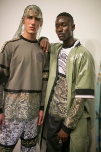 Backstage at Astrid Andersen Men's Spring 2018