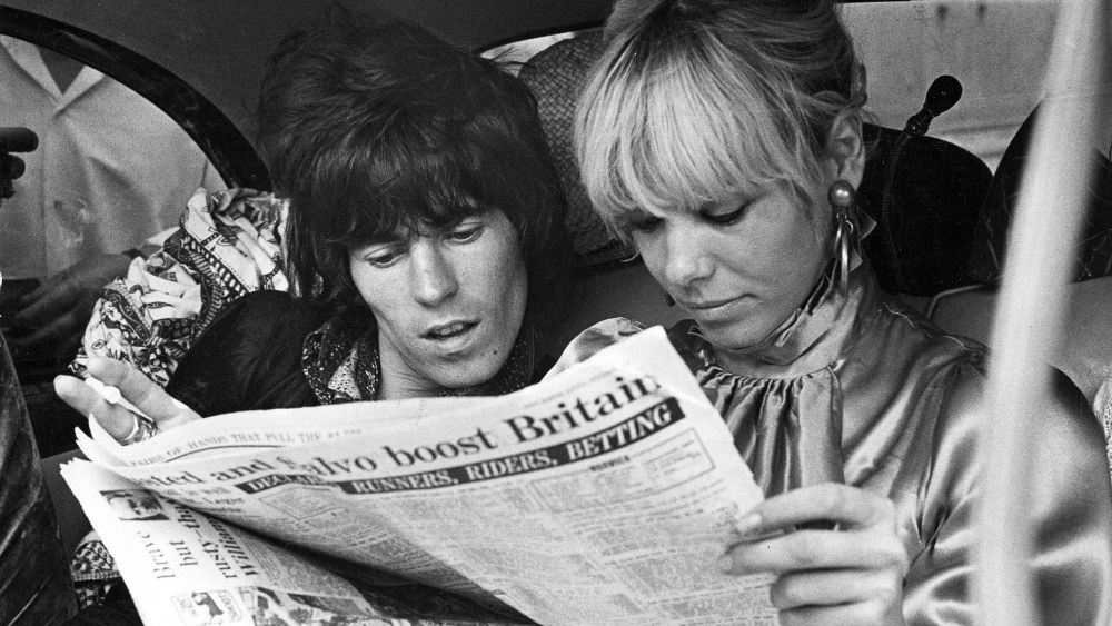 Keith Richards Anita Pallenberg