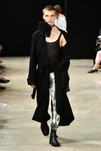 Ann Demeulemeester Men's Spring 2018