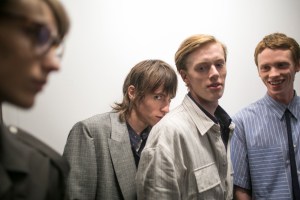 Backstage at E. Tautz Men's Spring 2018