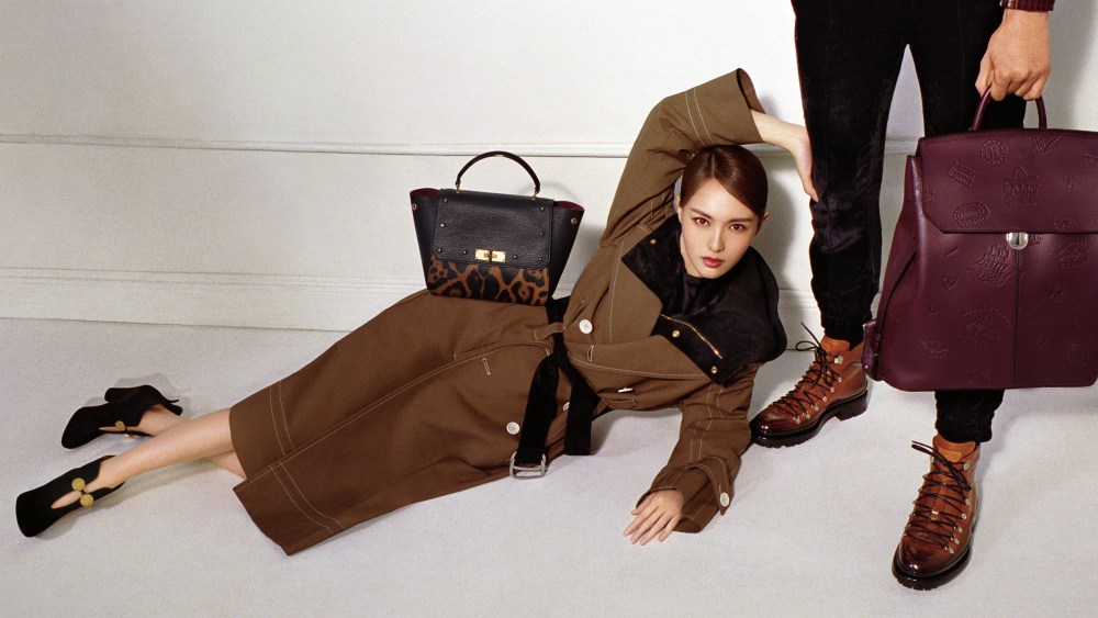 The Bally fall/winter 2017 ad campaign featuring Tang Yan