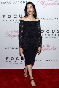 Huma Abedin'The Beguiled' film premiere, Arrivals, New York, USA - 22 Jun 2017