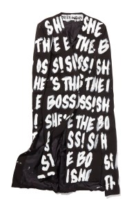 A black cape from Patricia Field sold at Bergdorf Goodman.