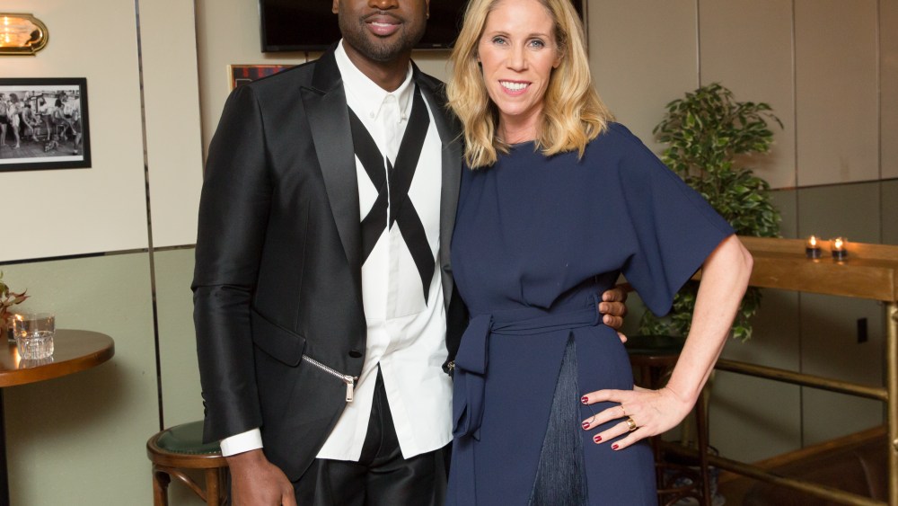 Dwyane Wade and Kate Dimmock