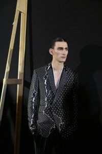 Backstage at Haider Ackermann Men's Spring 2018