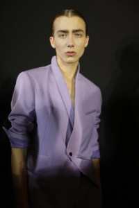 Backstage at Haider Ackermann Men's Spring 2018