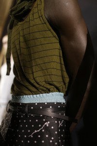 Backstage at Haider Ackermann Men's Spring 2018
