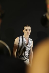 Backstage at Haider Ackermann Men's Spring 2018