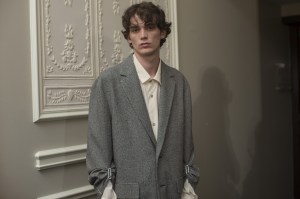 Backstage at OAMC Men's Spring 2018