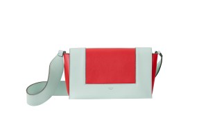 The Medium Frame in Jade & Bright Red Shiny Smooth Calfskinbag exclusive to Maxfield.