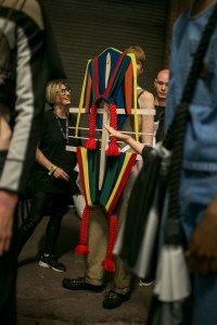 Backstage at Craig Green Men's Spring 2018