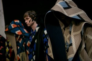 Backstage at Craig Green Men's Spring 2018