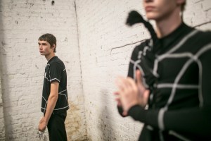 Backstage at Craig Green Men's Spring 2018