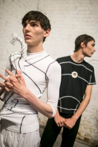 Backstage at Craig Green Men's Spring 2018
