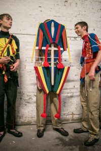 Backstage at Craig Green Men's Spring 2018