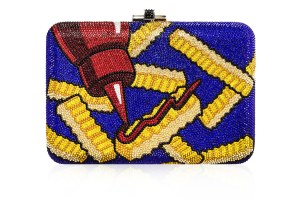 A look from Dee Ocleppo's first collection for Judith Leiber.