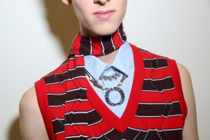 Backstage at Dior Homme Men's Spring 2018