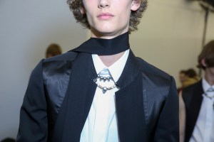 Backstage at Dior Homme Men's Spring 2018