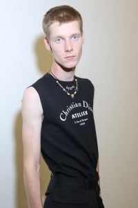 Backstage at Dior Homme Men's Spring 2018